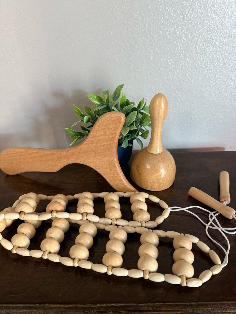 Wooden Massage & Relaxation Tool Set 🌿